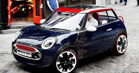 модный малолитражный автомобиль