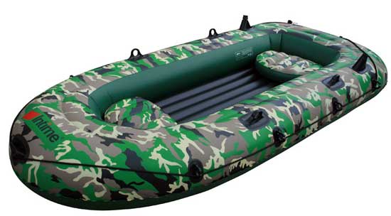camouflage boat